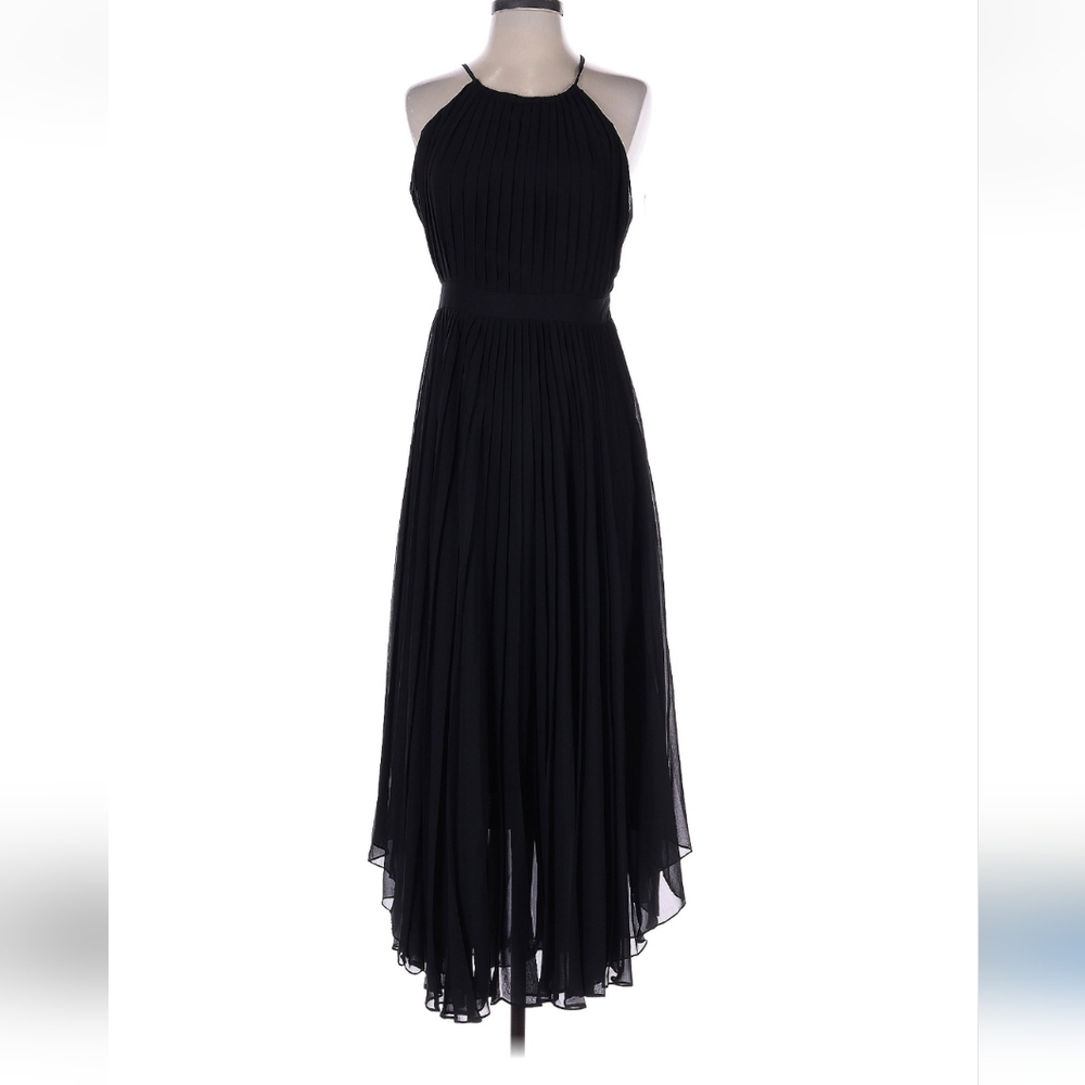 Boston Proper Fabulous Pleated Maxi Dress Size 10